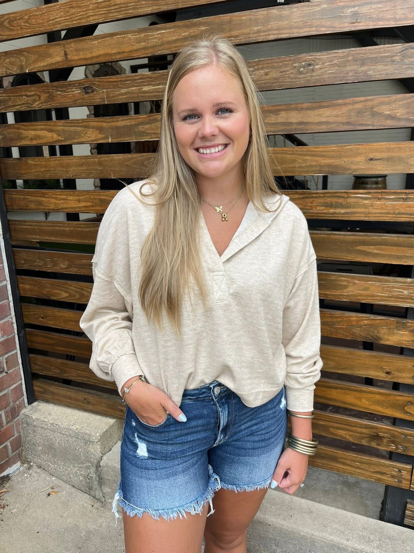 Latte Love Hooded Top