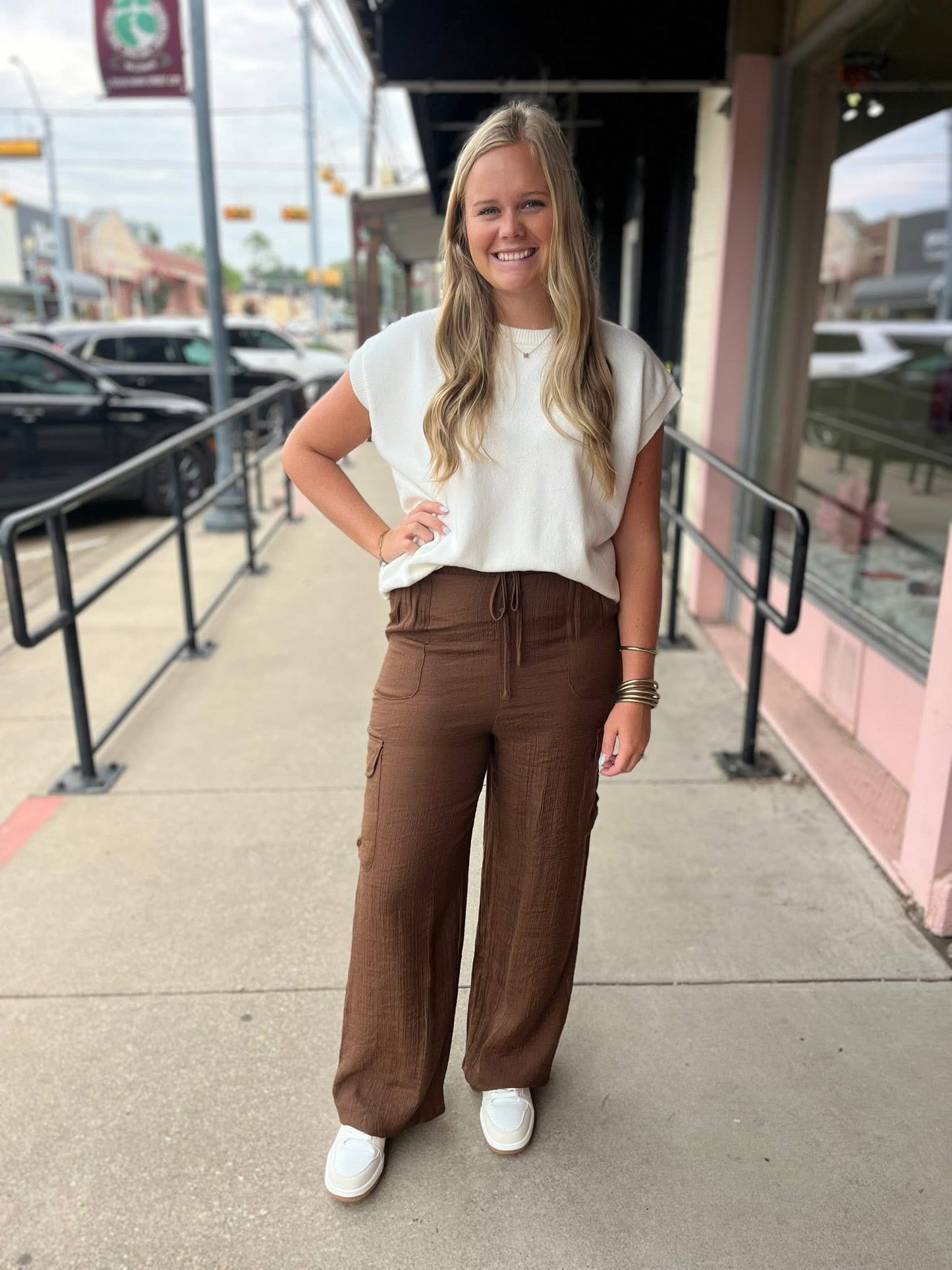 Straight Leg Cargo Pants