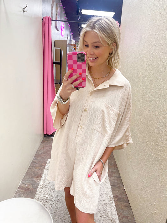 Apricot Romper