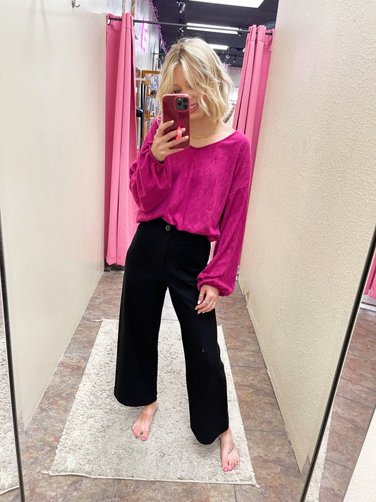 Callie Black Pants