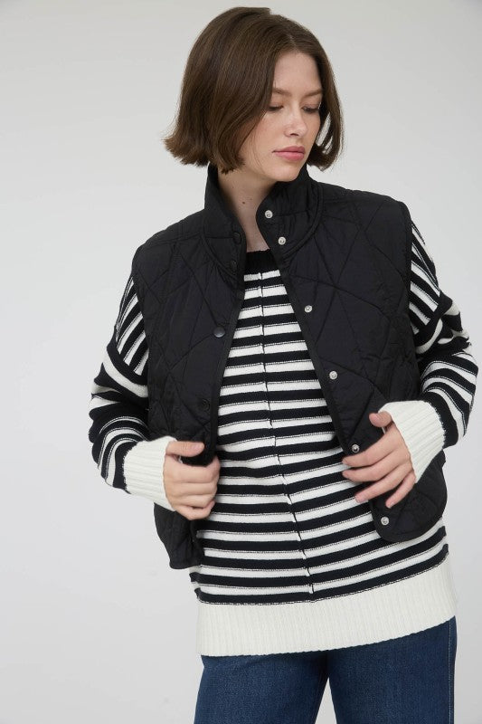 Quilted Puffer Vest