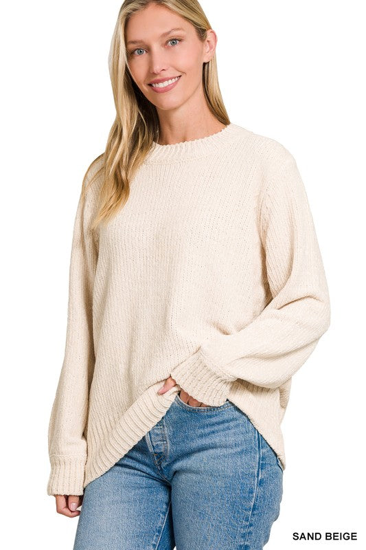 Cozy Girl Chenille Sweater