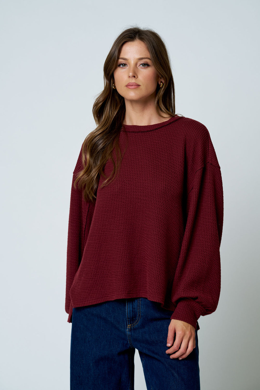 The Fireside Textured Pullover