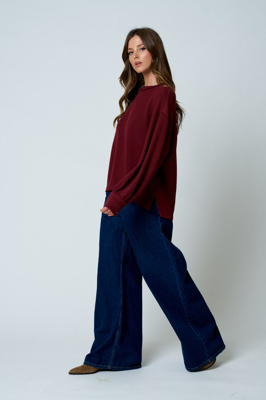 The Fireside Textured Pullover