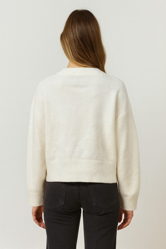 The Pearl Button Cardigan