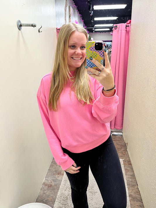 Cuddly Spring Pullover Top