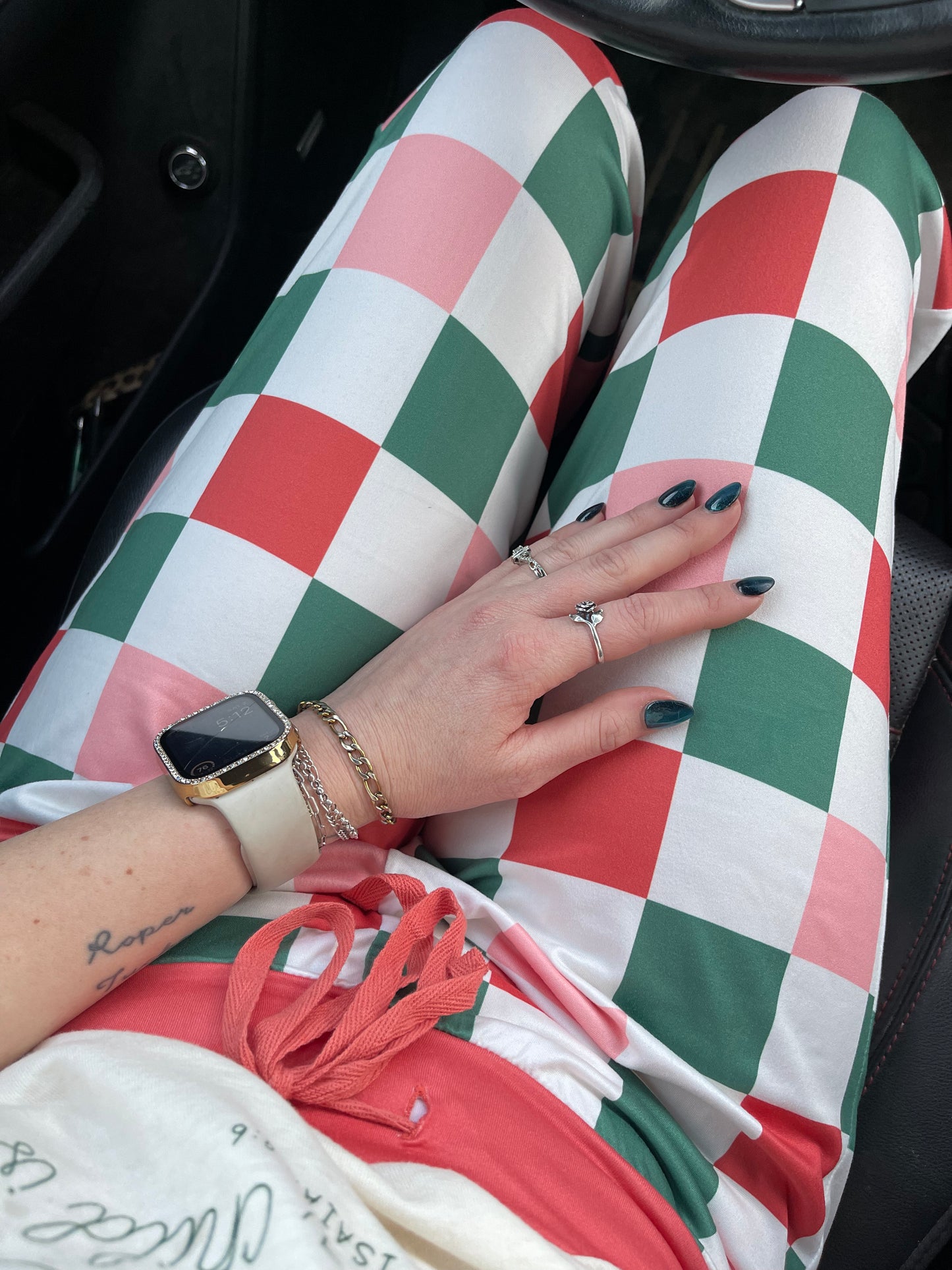 Christmas Checkered Pants