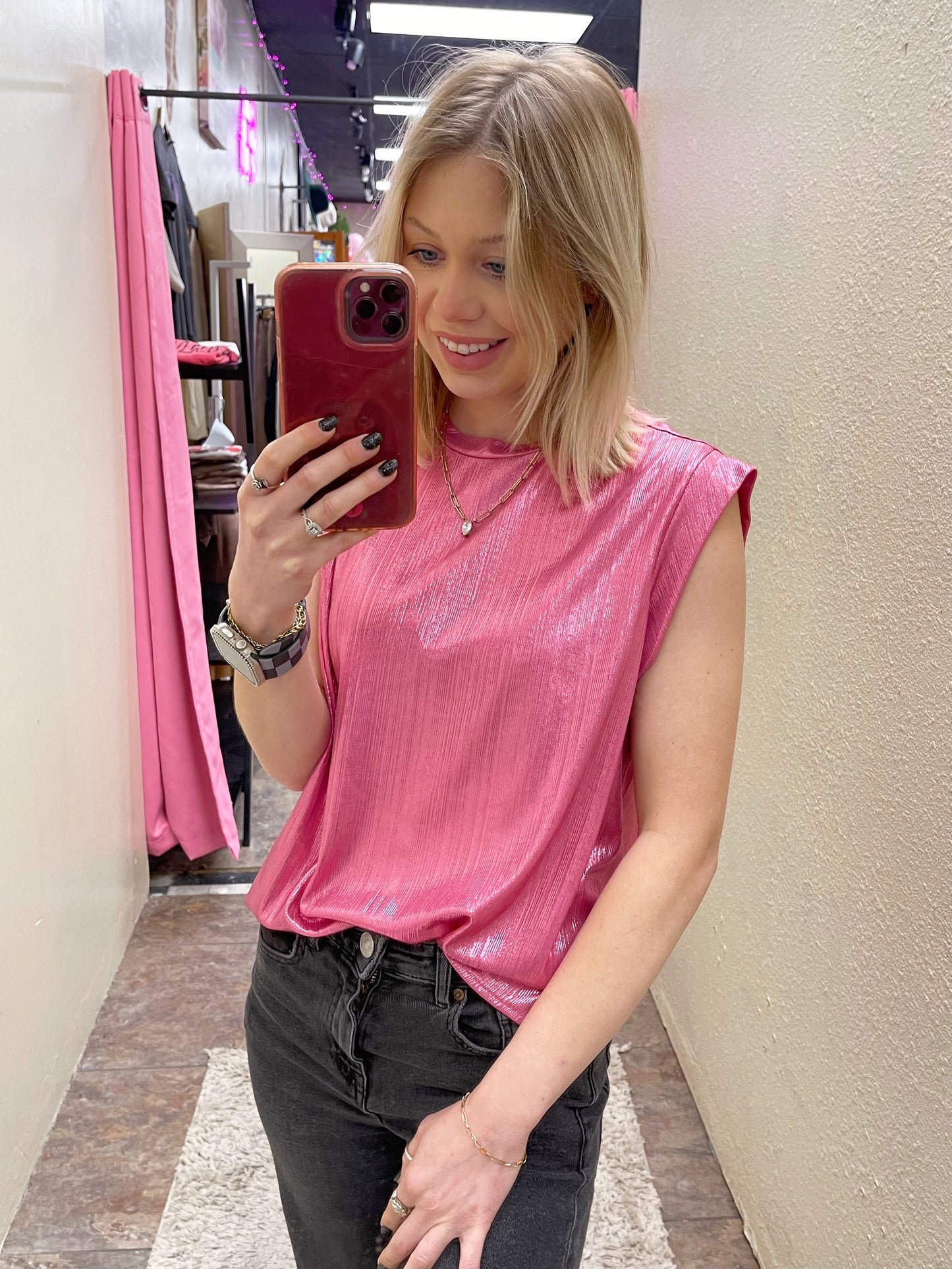 Sassy Shimmer Top