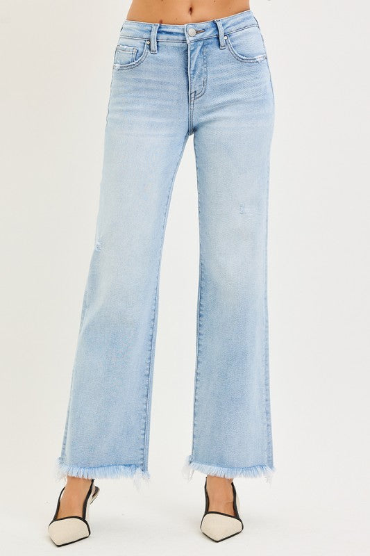 Courtney Straight Jeans- Risen