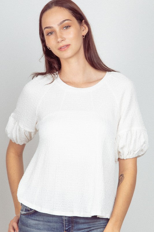 Polly Puff Sleeve Top