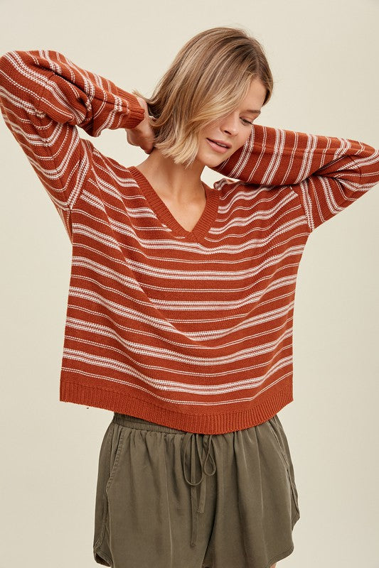Brick Stripe Sweater