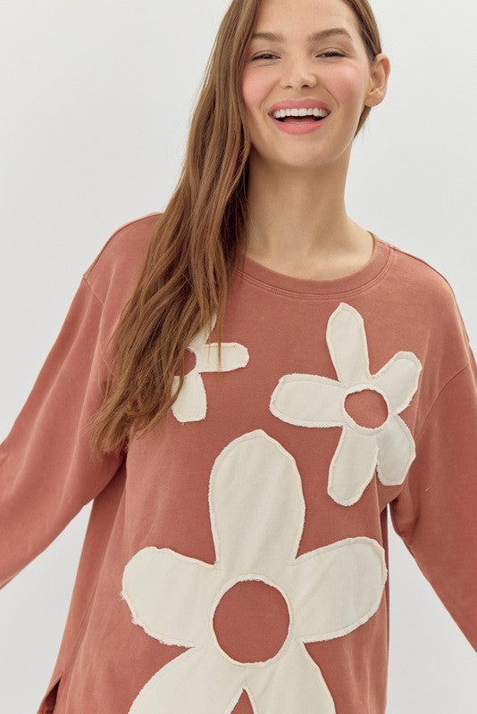 Brick Flower Top