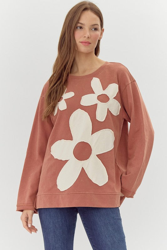 Brick Flower Top