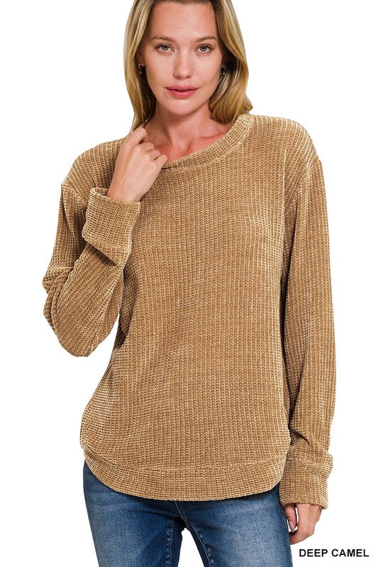 Lux Chenille Sweater