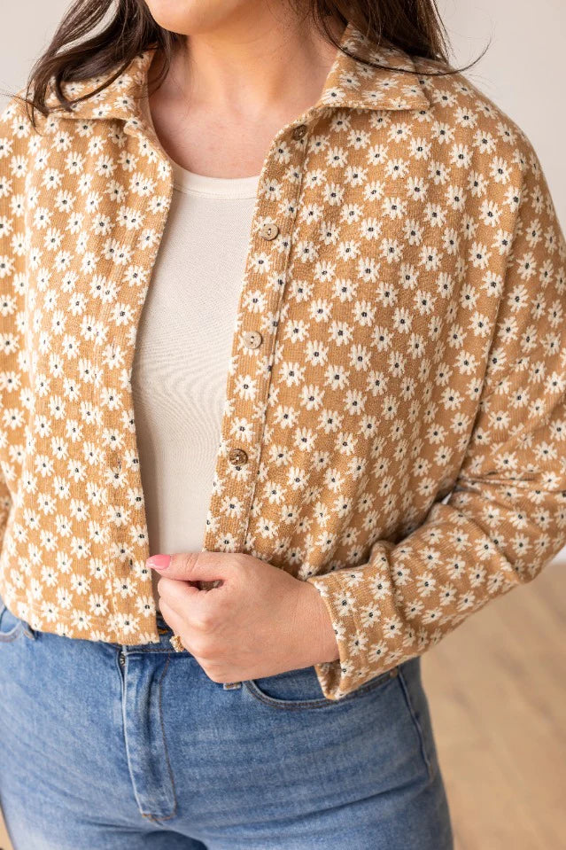 Field Of Daisies Button Down