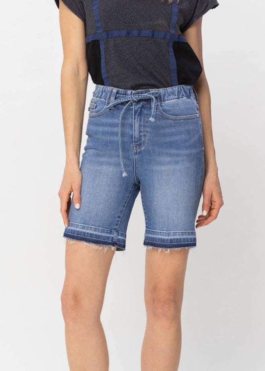 Sarah Stretchy Waist Shorts-Judy Blue