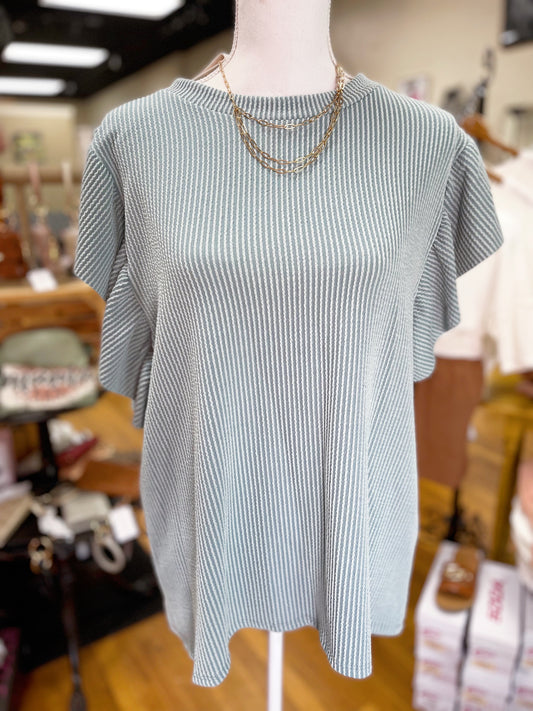 Pamela Ruffled Top