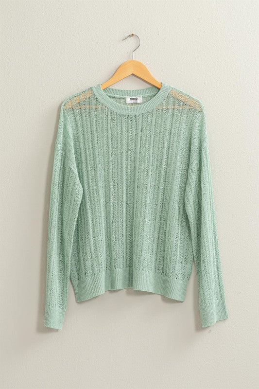 Minty Fresh Sweater