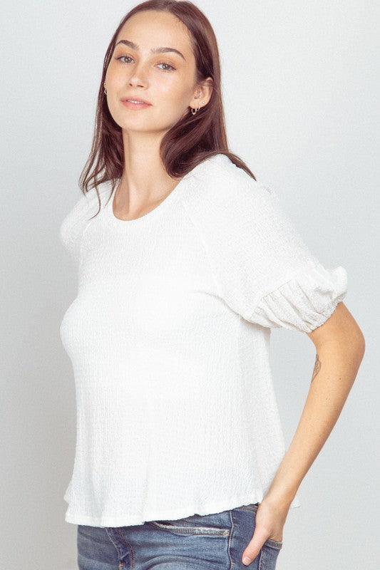 Polly Puff Sleeve Top