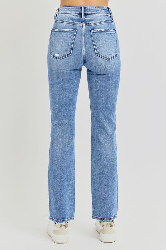 Reece High Rise Straight Jeans - Risen