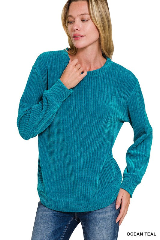 Lux Chenille Sweater