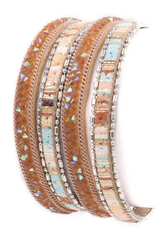 Multi Color Magnetic Wrap Bracelet