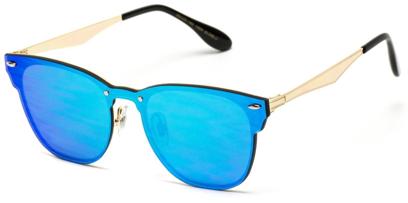 Browline Clubmaster Style Sunglasses