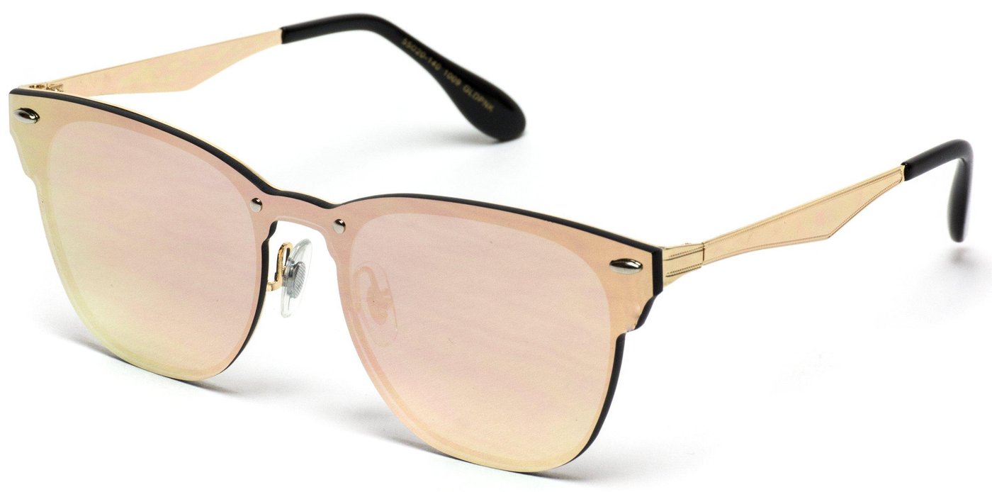 Browline Clubmaster Style Sunglasses