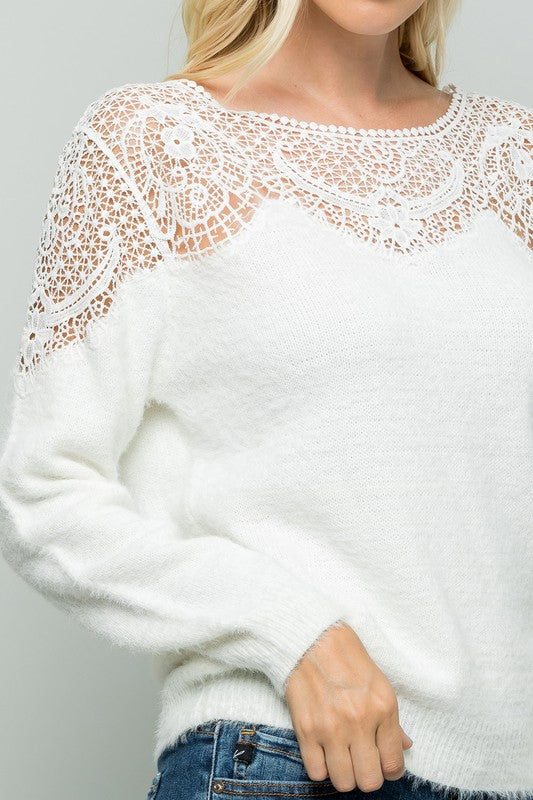 Lace Sweater