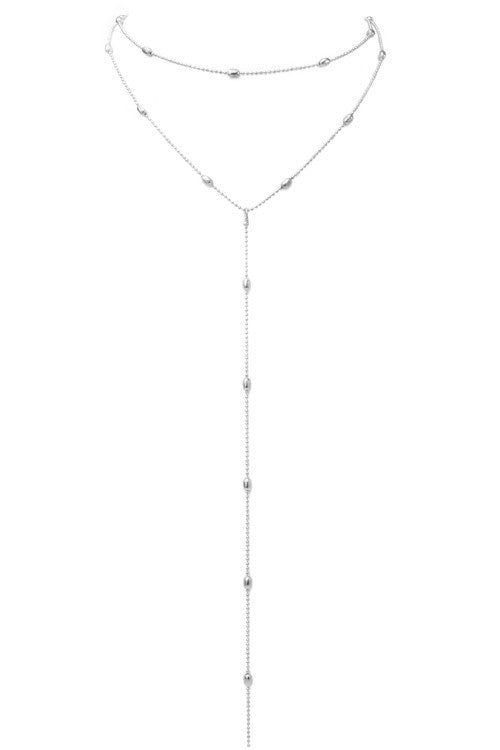 Multi Strand Y Necklace