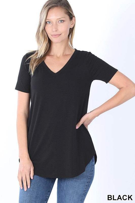 V-Neck Basic Top