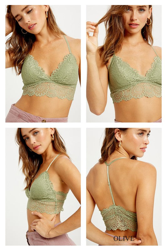 Lace Wrap Bralette