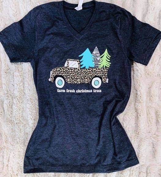 Farm Fresh Christmas Trees Tee