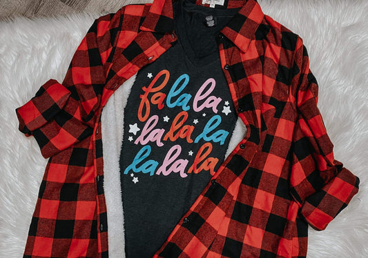 Fa La La Christmas Tee