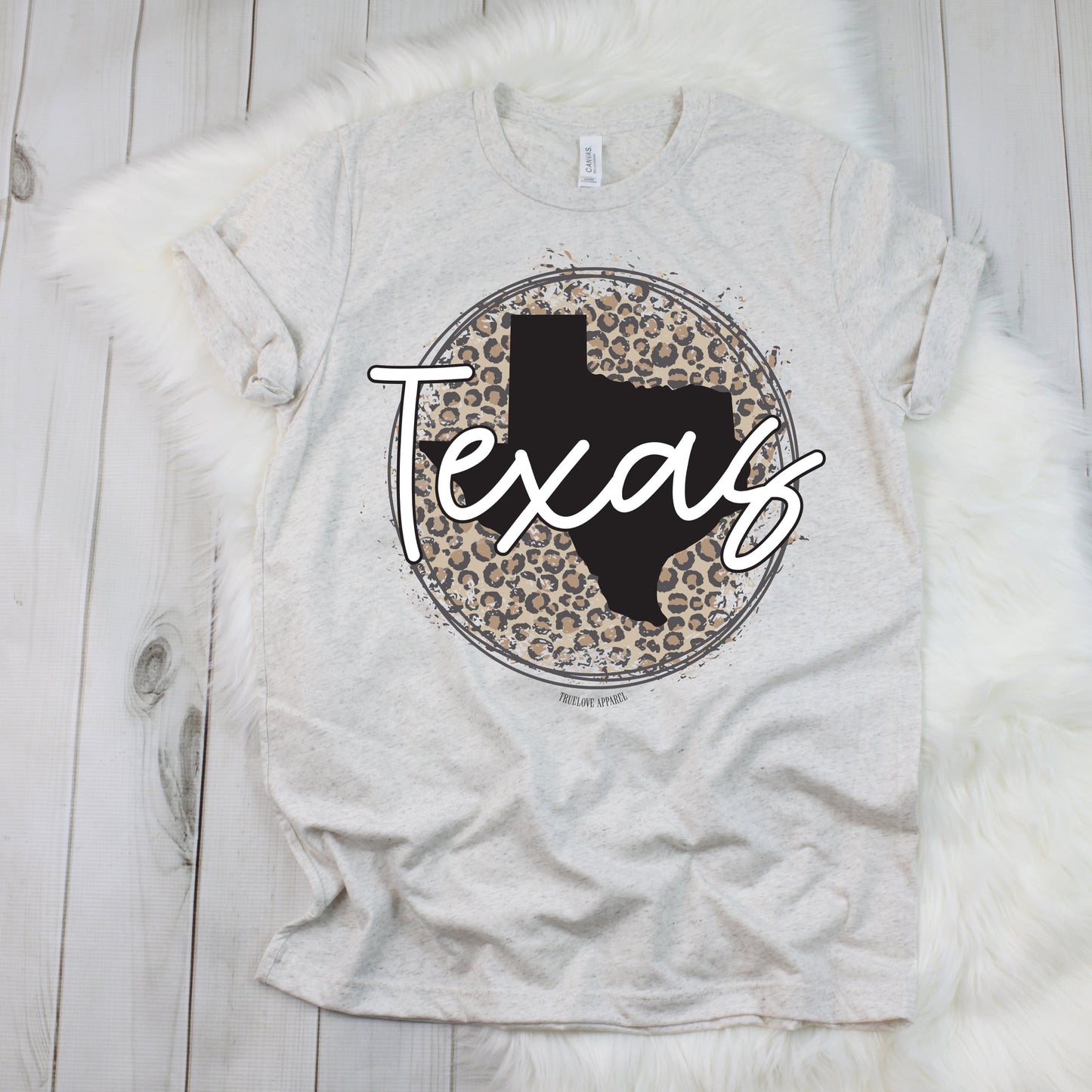 Leopard Texas Tee