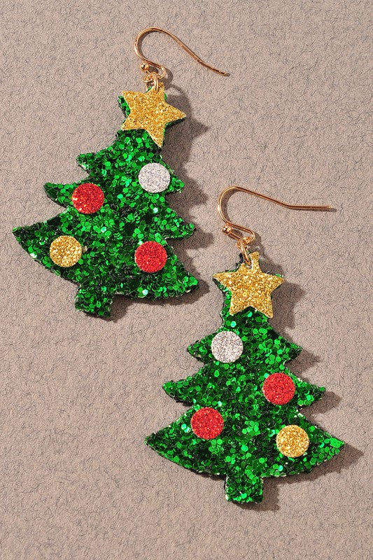 Christmas Tree Earrings