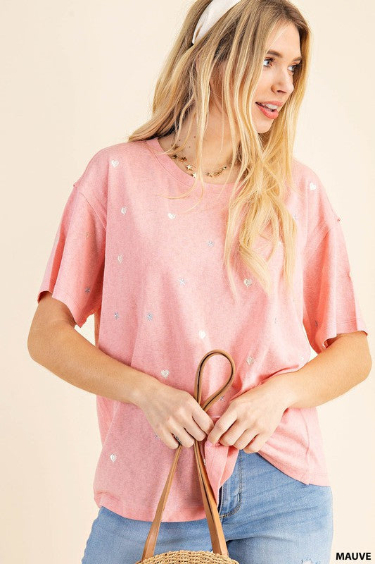 Hearts And Stars Top