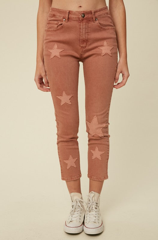 Clay Star Patch Pants