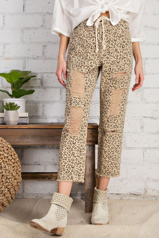 Run Away Leopard Pants