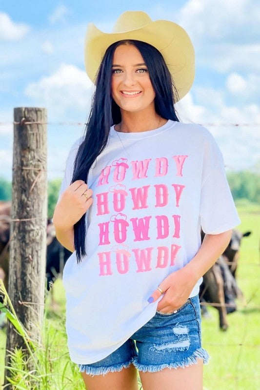 Stacked Howdy Tee