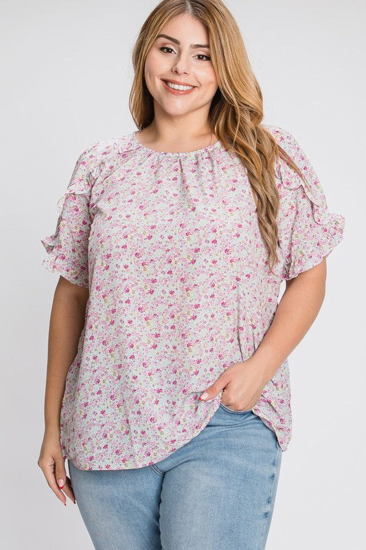 Spring Floral Top