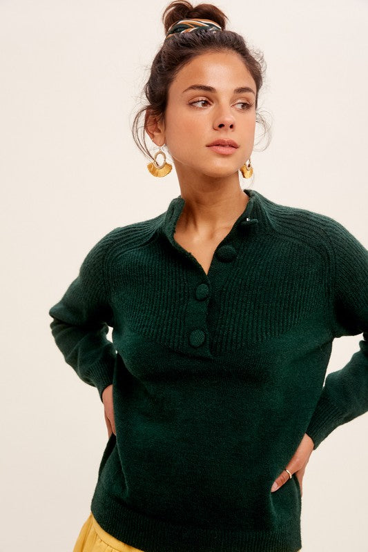 Button Sweater