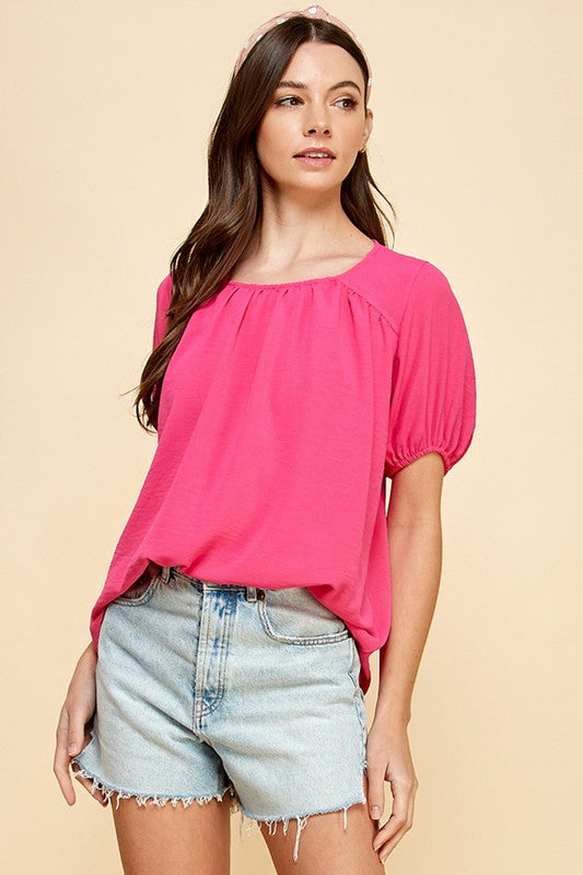 Never Enough Pink Top