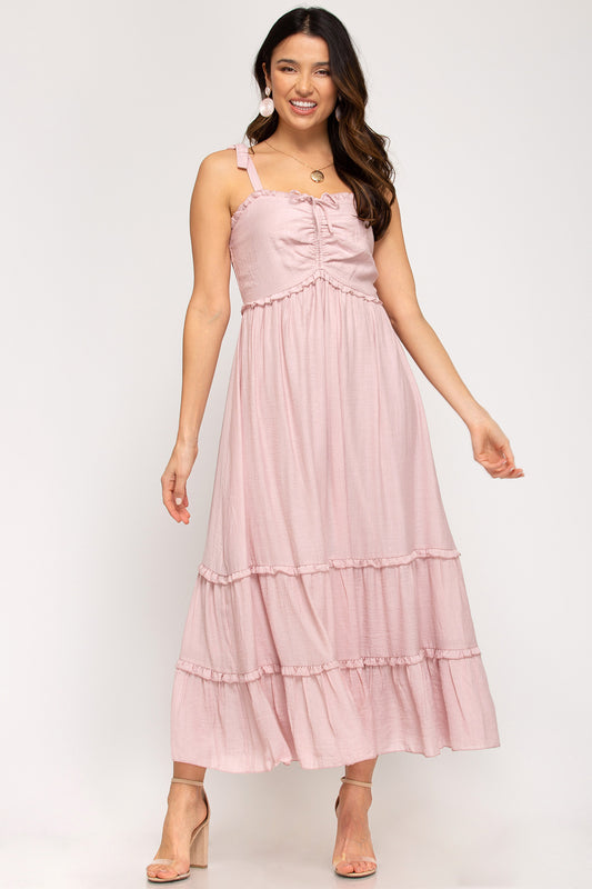 Smocked Tube Top Dress