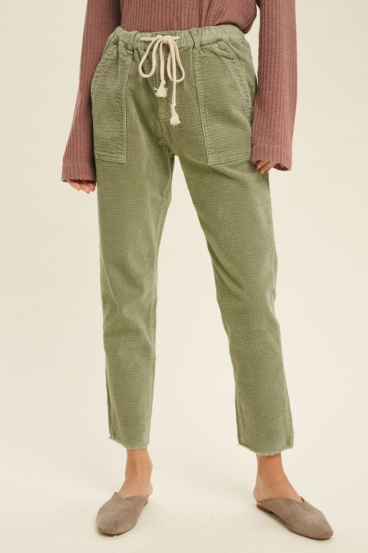 Casual Corduroy Pants