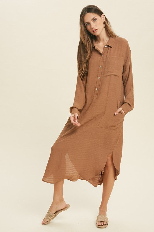 Gucci Midi Shirt Dress