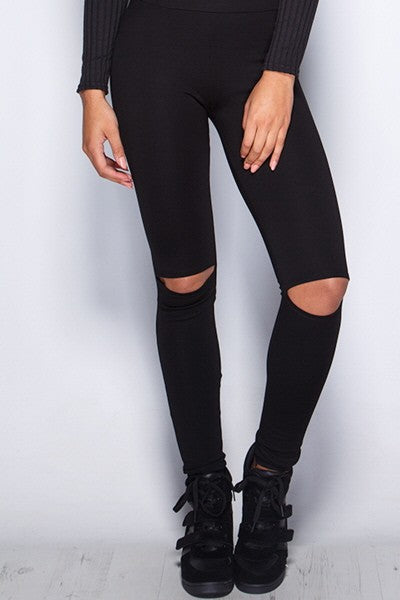 Cut-out Leggings