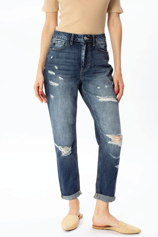 MaryAnn Girlfriend Jeans-KanCan