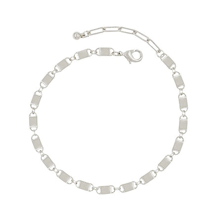 Locket Style Link Chain Bracelet