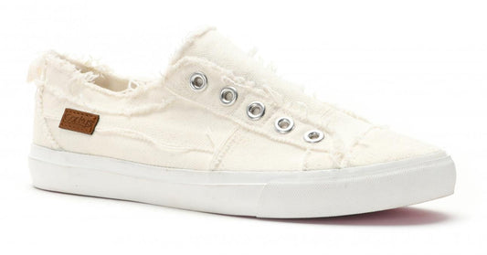 Babalu White Sneakers-Corkys